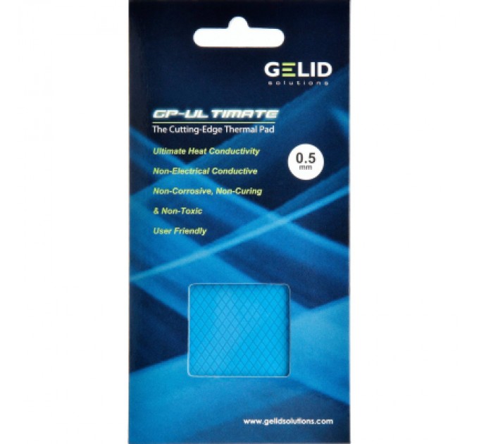 Gelid Solutions Термопрокладка Gelid Solutions GP-Ultimate Thermal Pad 90x50x1.5 mm (TP-GP04-C)