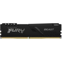 Модуль пам'яті для комп'ютера DDR4 16GB 2666 MHz FURY Beast Black Kingston Fury (ex.HyperX) (KF426C16BB/16)