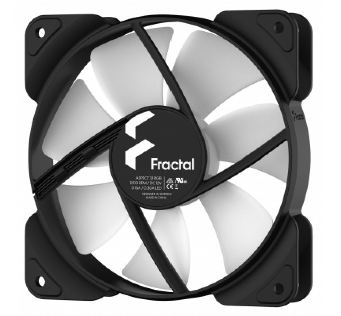 Fractal Design Кулер до корпусу Fractal Design Aspect 12 RGB Black Frame (FD-F-AS1-1204)