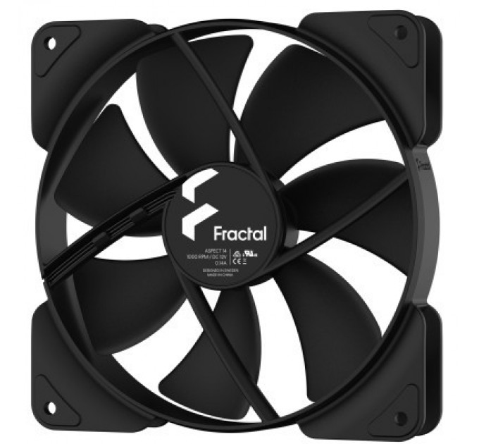 Fractal Design Кулер до корпусу Fractal Design Aspect 14 Black (FD-F-AS1-1401)