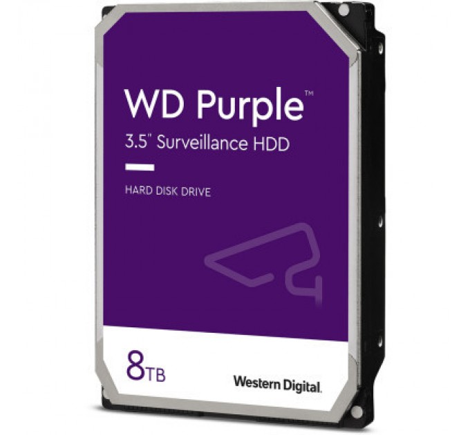 WD Жорсткий диск 3.5" 8TB WD (WD84PURZ)