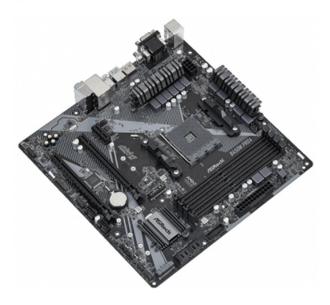 ASRock Материнська плата ASRock B450M PRO4 R2.0