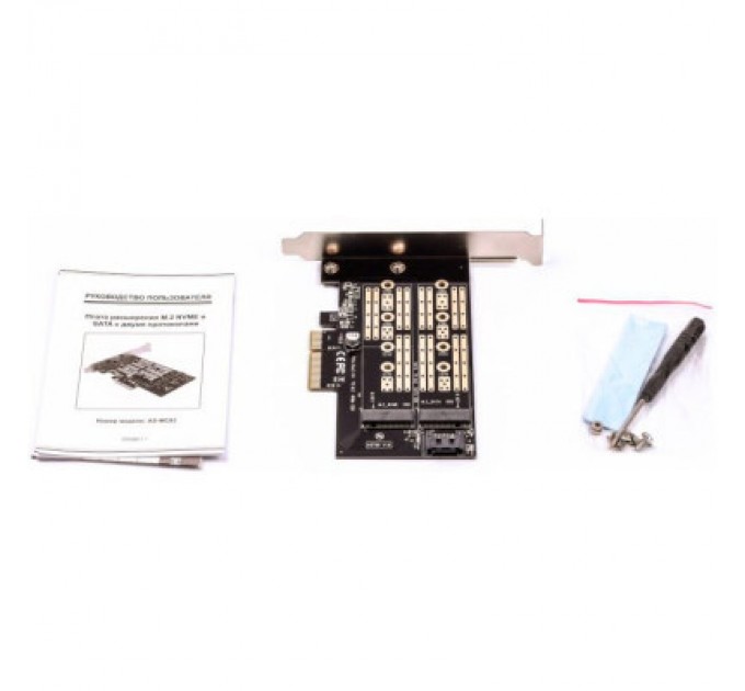 AgeStar Контролер AgeStar PCIe 3.0 X2 for SSD M.2 NVMe (AS-MC02)