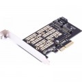 AgeStar Контролер AgeStar PCIe 3.0 X2 for SSD M.2 NVMe (AS-MC02)
