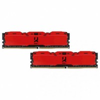 Модуль пам'яті для комп'ютера DDR4 16GB (2x8GB) 3200 MHz IRDM Red Goodram (IR-XR3200D464L16SA/16GDC)