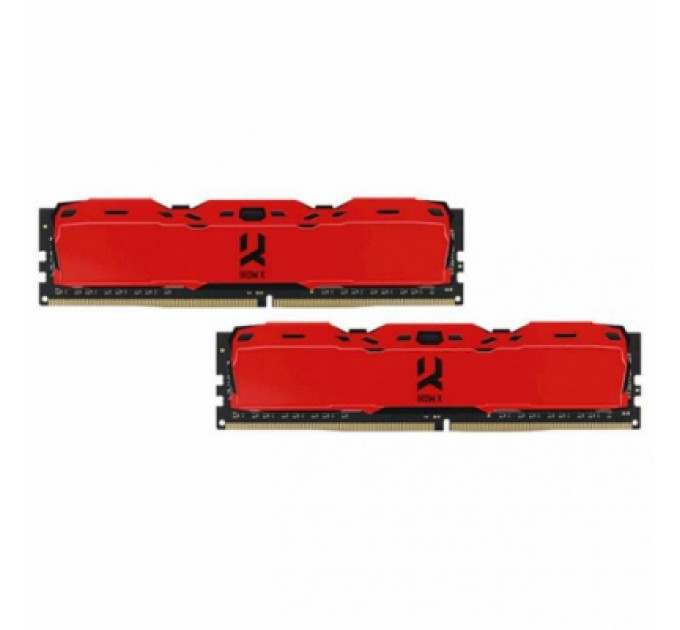 Goodram Модуль пам'яті для комп'ютера DDR4 16GB (2x8GB) 3200 MHz IRDM Red Goodram (IR-XR3200D464L16SA/16GDC)