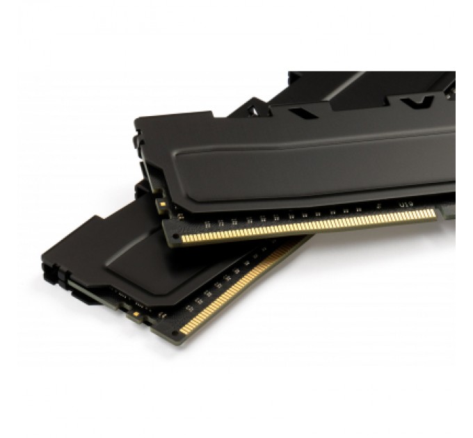 eXceleram Модуль пам'яті для комп'ютера DDR4 16GB (2x8GB) 3200 MHz Black Kudos eXceleram (EKBLACK4163222AD)