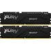 Kingston Fury (ex.HyperX) Модуль пам'яті для комп'ютера DDR5 32GB (2x16GB) 4800 MHz Beast Black Kingston Fury (ex.HyperX) (KF548C38BBK2-32)