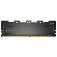 Модуль пам'яті для комп'ютера DDR4 8GB 2666 MHz Black Kudos eXceleram (EKBLACK4082616A)