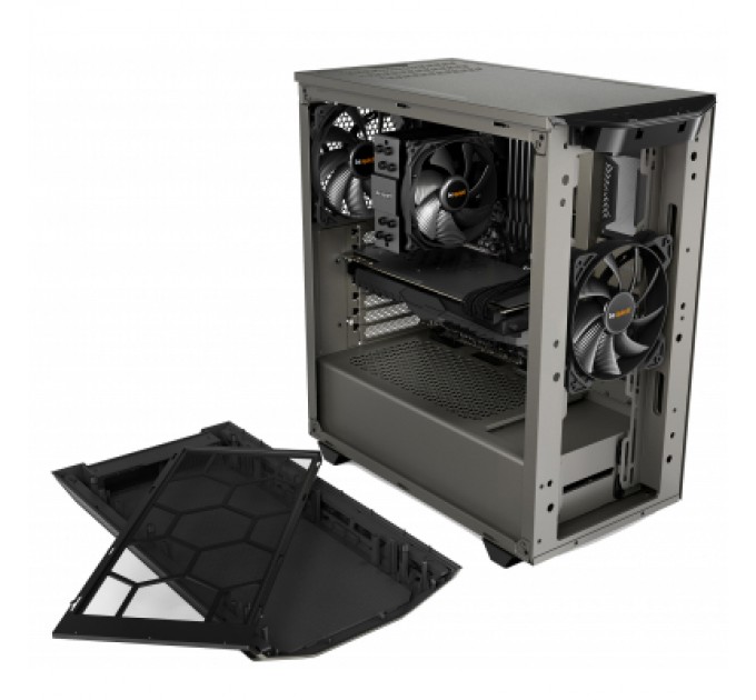 Be quiet! Корпус Be quiet! Pure Base 500 Window Metallic Gray (BGW36)
