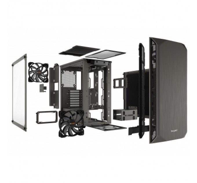 Be quiet! Корпус Be quiet! Pure Base 500 Window Metallic Gray (BGW36)