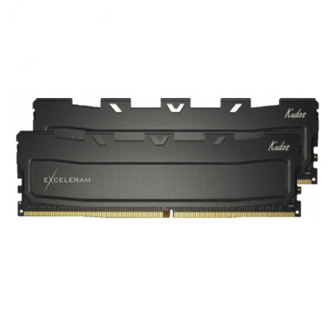 eXceleram Модуль пам'яті для комп'ютера DDR4 64GB (2x32GB) 3600 MHz Black Kudos eXceleram (EKBLACK4643618CD)