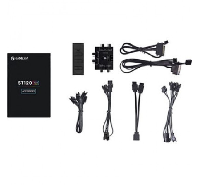 Lian Li Кулер до корпусу Lian Li ST120-3 Triple White (G99.12ST3W.00)