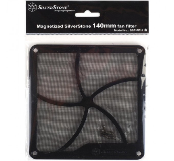 Silver Stone Пиловий фільтр для ПК Silver Stone FF141B (SST-FF141B)