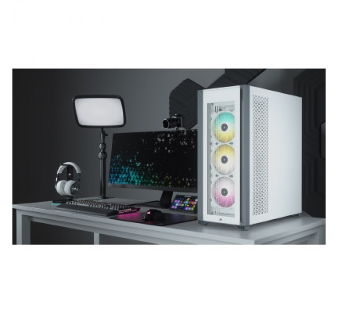 Corsair Корпус Corsair iCUE 7000X RGB Tempered Glass White (CC-9011227-WW)