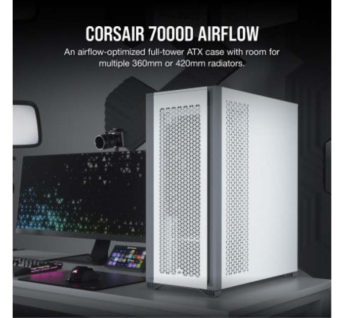 Corsair Корпус Corsair 7000D AIRFLOW White (CC-9011219-WW)