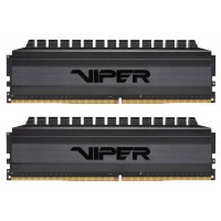 Модуль пам'яті для комп'ютера DDR4 32GB (2x16GB) 3000 MHz Viper 4 Blackout Patriot (PVB432G300C6K)