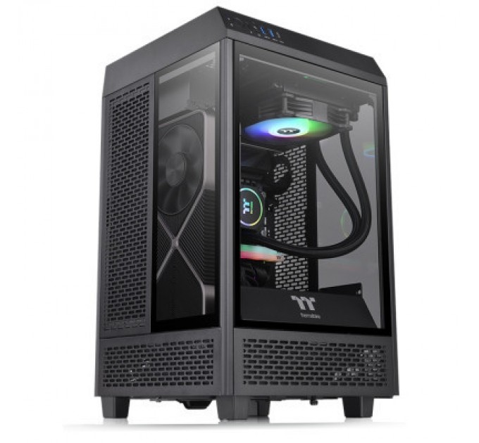 ThermalTake Корпус ThermalTake The Tower 100 Black Window (CA-1R3-00S1WN-00)
