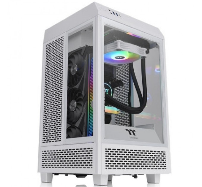 ThermalTake Корпус ThermalTake The Tower 100 Snow White (CA-1R3-00S6WN-00)