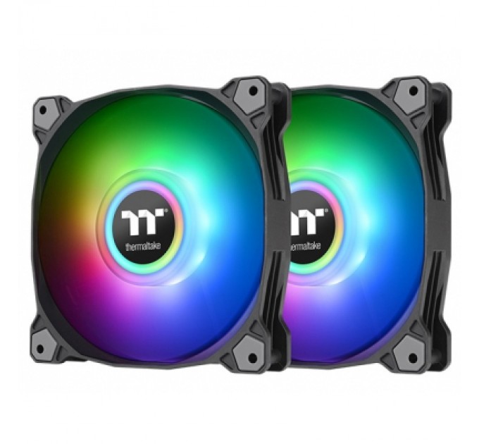 ThermalTake Кулер до корпусу ThermalTake Pure Duo 14 ARGB Sync Radiator Fan 2 Pack Fan (CL-F116-PL14SW-A)
