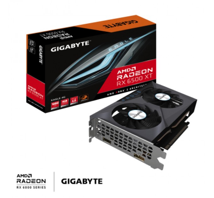 GIGABYTE Відеокарта GIGABYTE Radeon RX 6500 XT 4Gb EAGLE (GV-R65XTEAGLE-4GD)