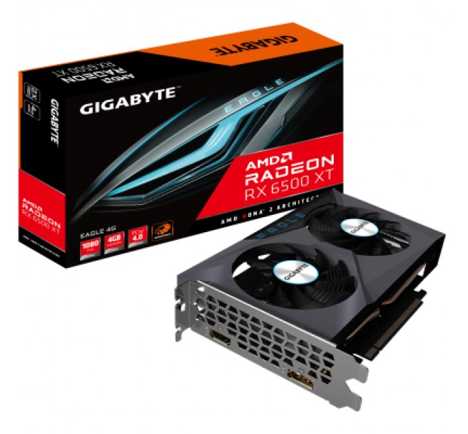 GIGABYTE Відеокарта GIGABYTE Radeon RX 6500 XT 4Gb EAGLE (GV-R65XTEAGLE-4GD)