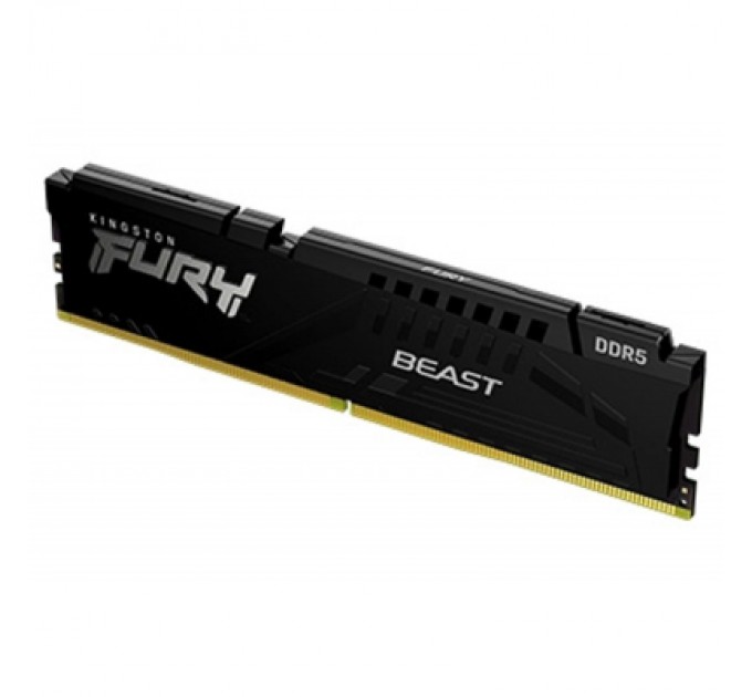 Kingston Fury (ex.HyperX) Модуль пам'яті для комп'ютера DDR5 16GB 6000 MHz Beast Black Kingston Fury (ex.HyperX) (KF560C40BB-16)