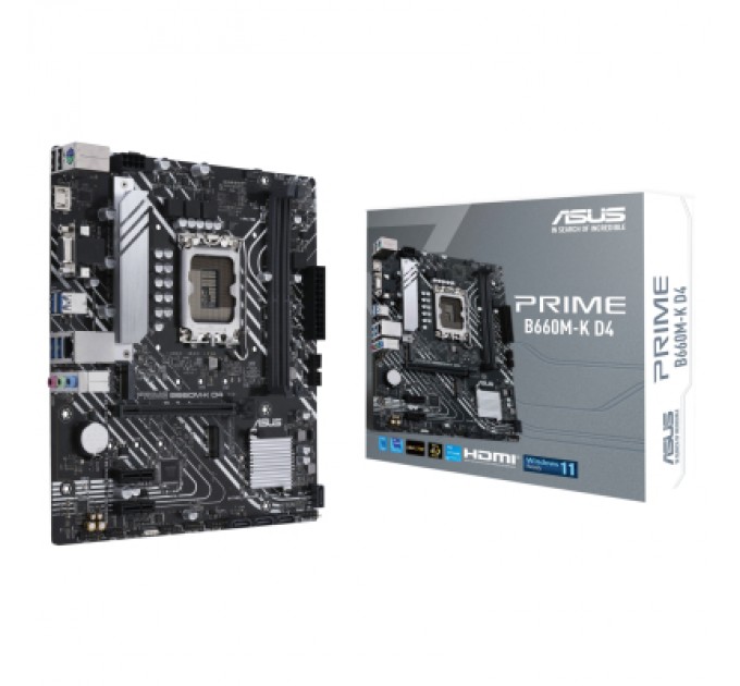 ASUS Материнська плата ASUS PRIME B660M-K D4