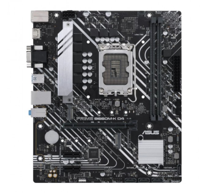 ASUS Материнська плата ASUS PRIME B660M-K D4