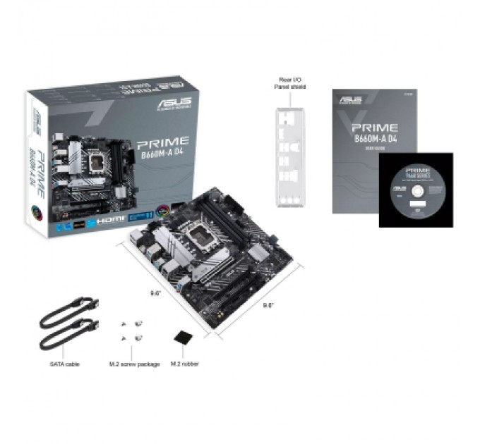 ASUS Материнська плата ASUS PRIME B660-PLUS D4