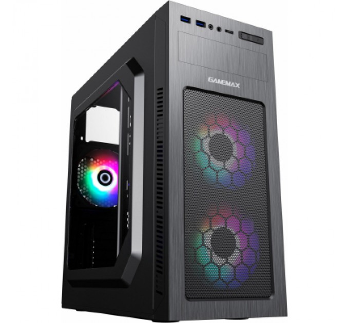 Gamemax Корпус Gamemax MT525-2U3TYC-3FAN