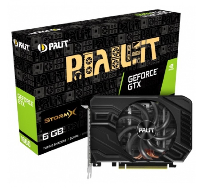 Palit Відеокарта Palit GeForce GTX1660 6144Mb StormX (NE51660018J9-165F)