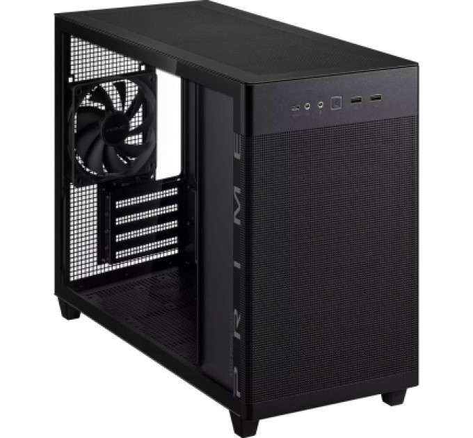ASUS Корпус ASUS Prime AP201 Black Tempered Glass (90DC00G0-B39010)