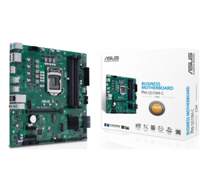 ASUS Материнська плата ASUS PRO Q570M-C/CSM