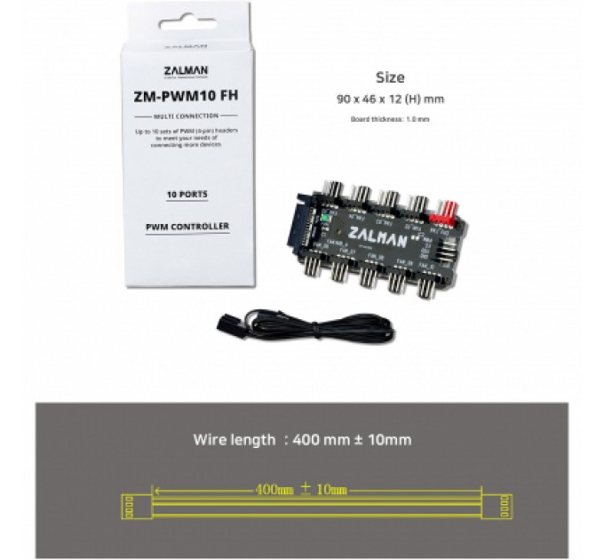 Zalman Контроллер вентилятора Zalman ZM-PWM10FH