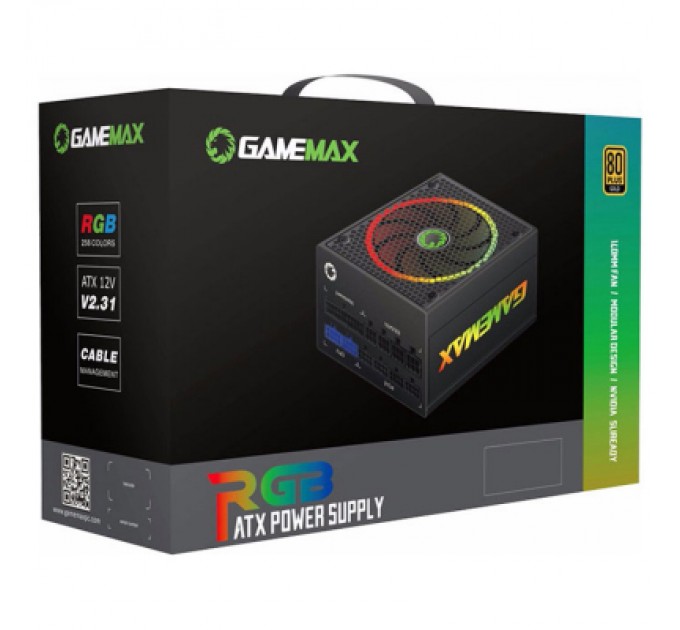 Gamemax Блок живлення Gamemax 850W (RGB850)