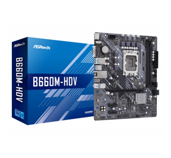 ASRock Материнська плата ASRock B660M-HDV