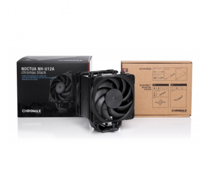 Noctua Кулер до процесора Noctua NH-U12A CHROMAX BLACK