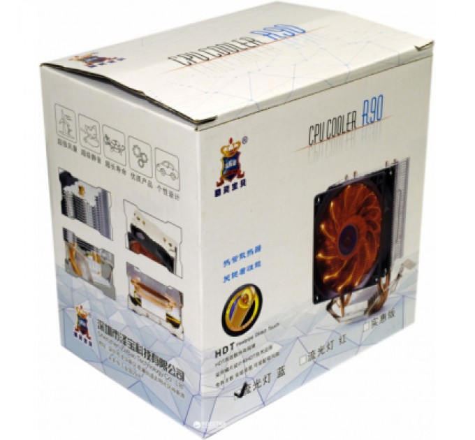 Cooling Baby Кулер до процесора Cooling Baby R90 BLUE LED