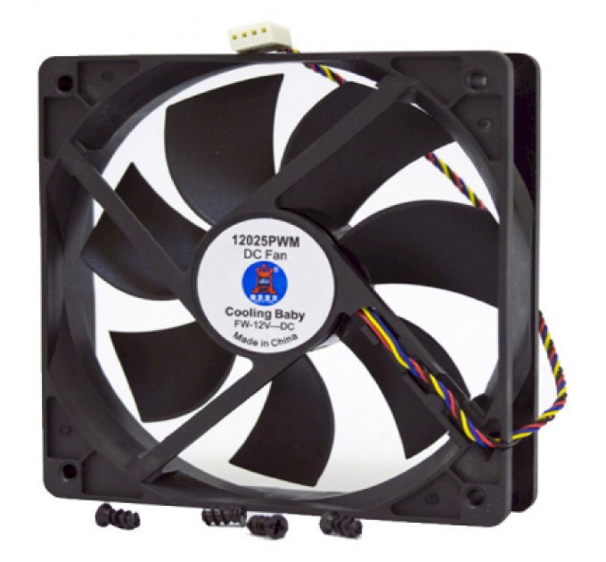 Cooling Baby Кулер до корпусу Cooling Baby 12025 PWM