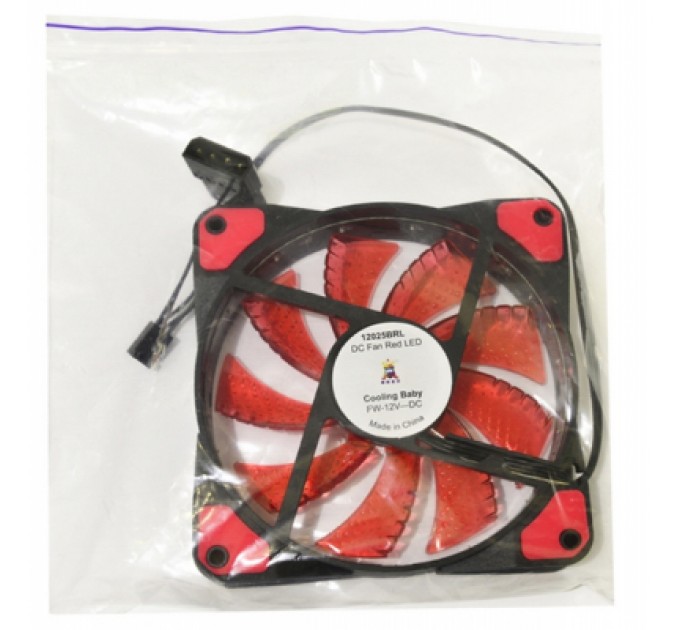 Cooling Baby Кулер до корпусу Cooling Baby 12025BRL