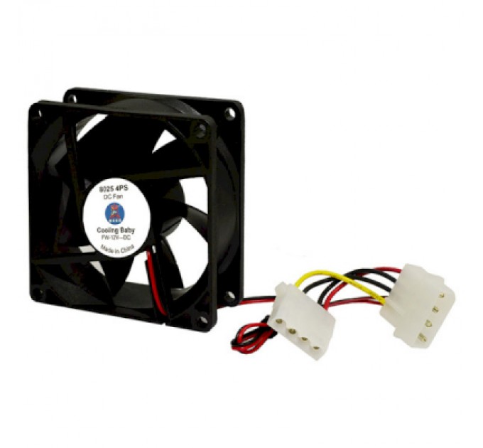 Cooling Baby Кулер до корпусу Cooling Baby 8025 4PS