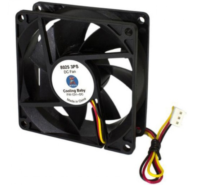 Cooling Baby Кулер до корпусу Cooling Baby 8025 3PS