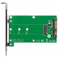 Maiwo Контролер SATA to M.2 (NGFF) B-key SSD 22*42, 22*60, 22*80 mm Maiwo (45776/KT001A)