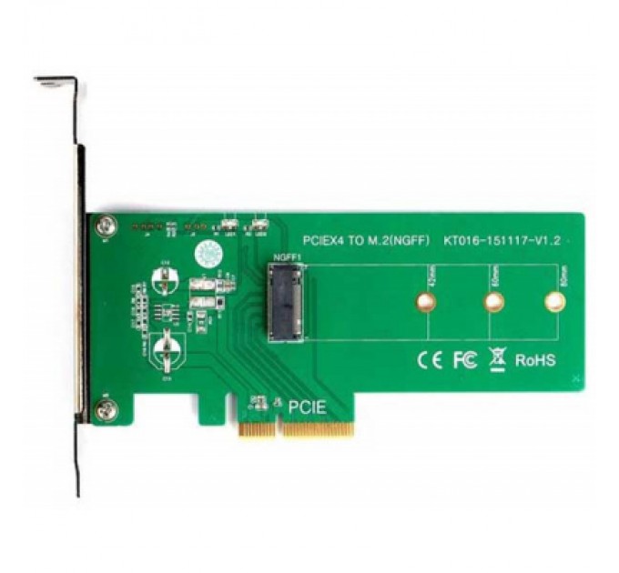 Maiwo Контролер M.2 PCIe SSD to PCI-E Maiwo (KT016)