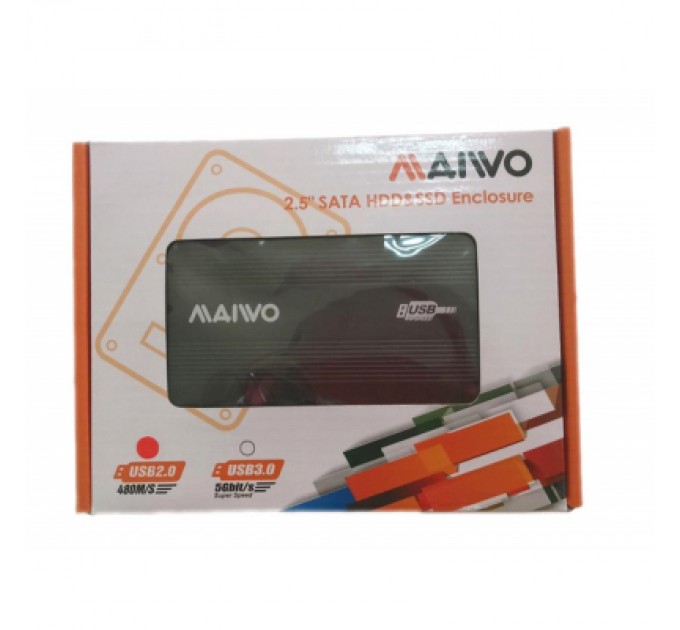 Maiwo Кишеня зовнішня Maiwo K2501A-U2S black