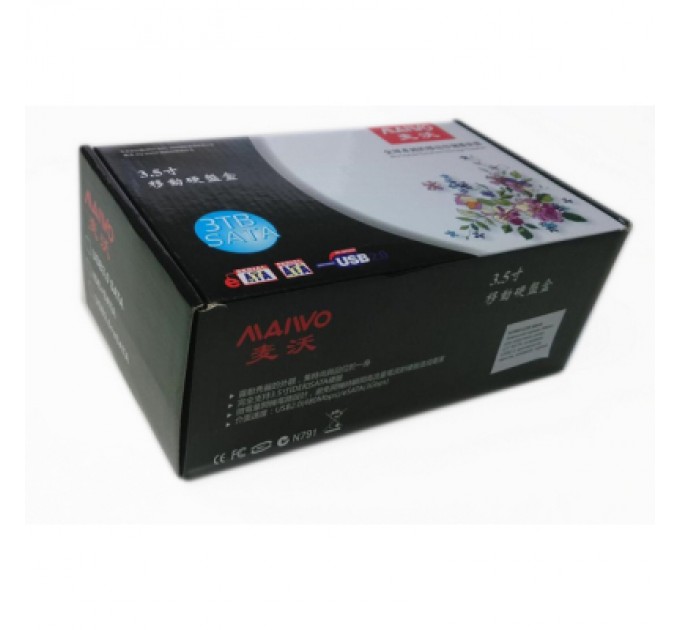 Maiwo Кишеня зовнішня Maiwo K3502-U3S black