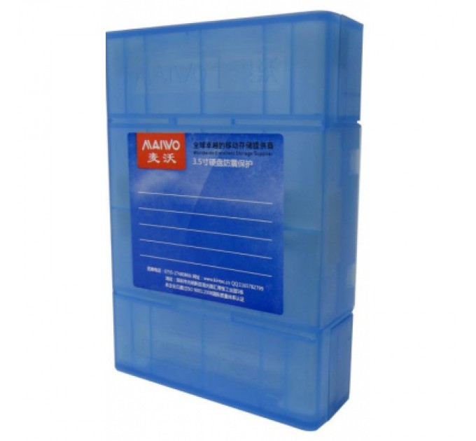 Maiwo Контейнер для HDD Maiwo KB03 blue
