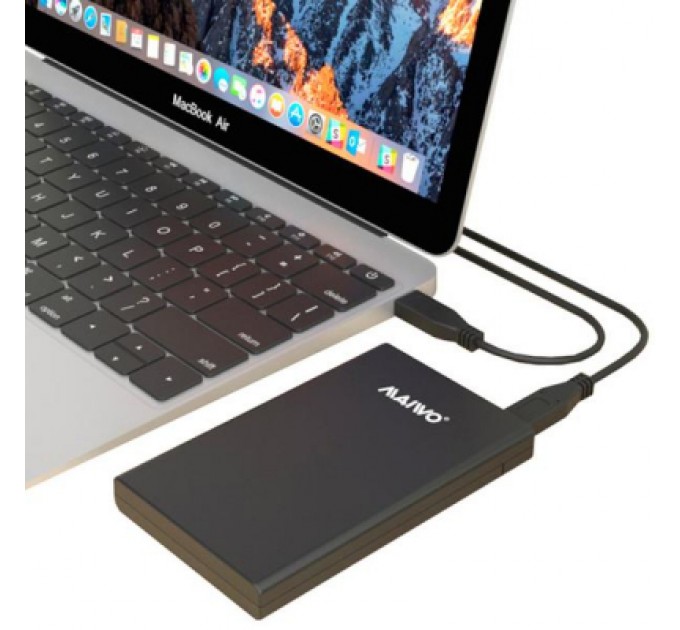 Maiwo Кишеня зовнішня Maiwo 2.5" SATA HDD/SSD to USB3.1 GEN2 Type-C (45768)
