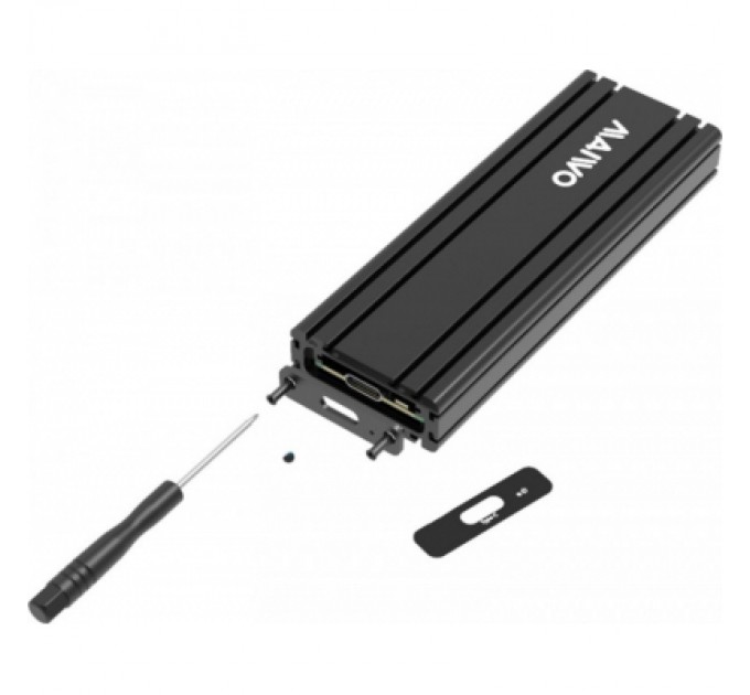 Maiwo Кишеня зовнішня Maiwo M.2 SSD NVMe (PCIe) USB3.1 GEN2 Type-C (K1686P)